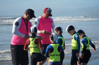 Join our junior surf programme to learn about water safety, confidence, have fun and make new friends. Held on Sunday mornings during the summer.